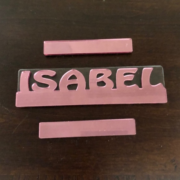 Pink “Isabel” Magnets - Picture 1 of 1